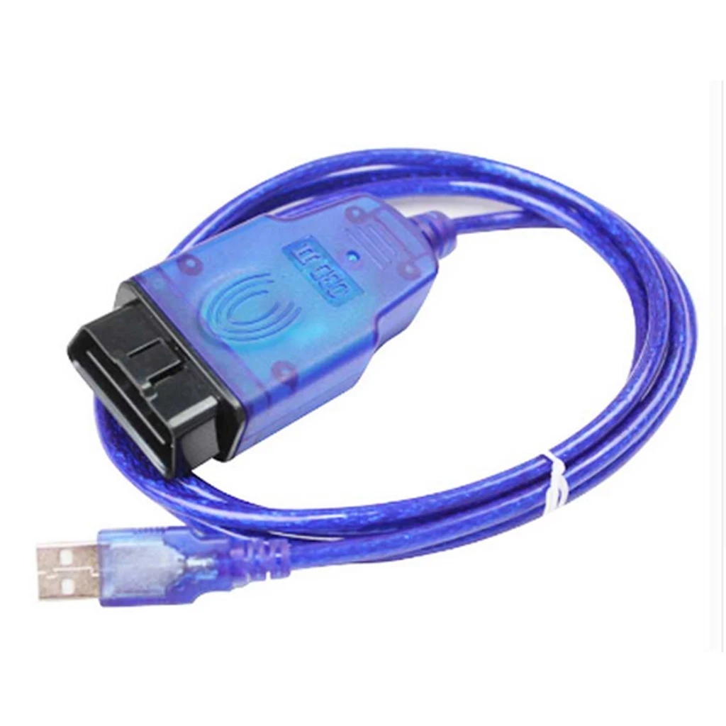 Автомобильный интерфейсный кабель USB Vag Com OBD2 OBD II диагностический сканер Кабель Aux