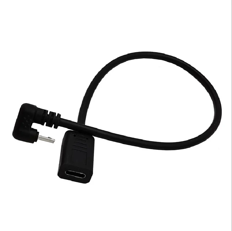 

U-bend micro5p male type C female mobile game data charging line Android mobile game power supply line cable