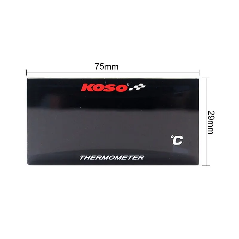 

Universal Digital Motorcycle Temperature Gauge Water Temperature Gauge For KOSO Xmax NMAX BWM Backlight Display