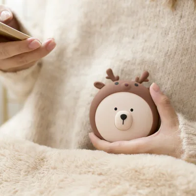 Милый медвежонок зимний обогреватель портативный мини для рук USB зарядка удобный