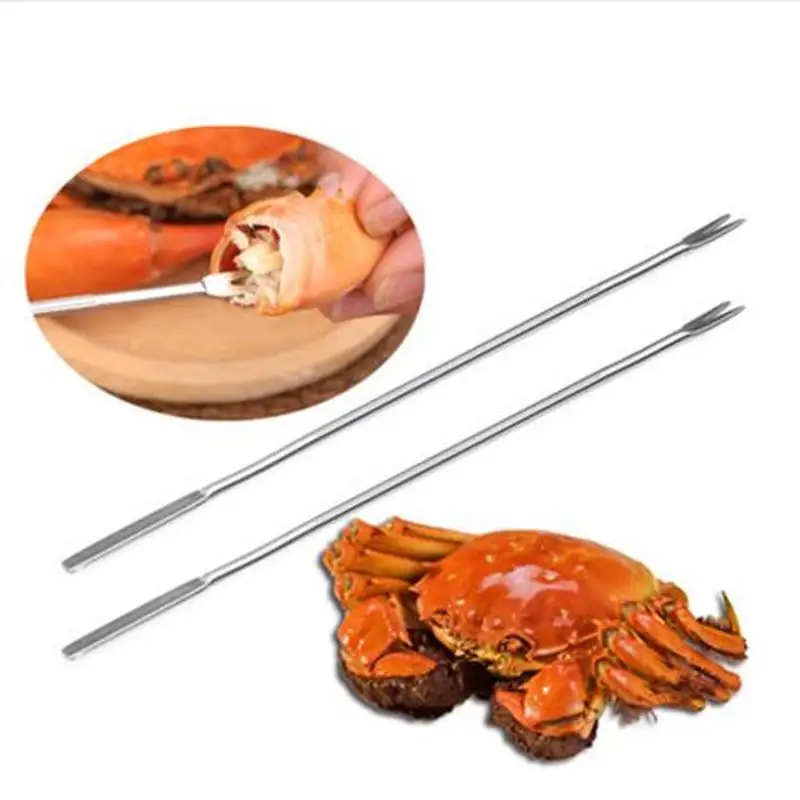 10 шт./лот Омаров Краб игла Нержавеющая сталь мульти Функция для грецких орехов