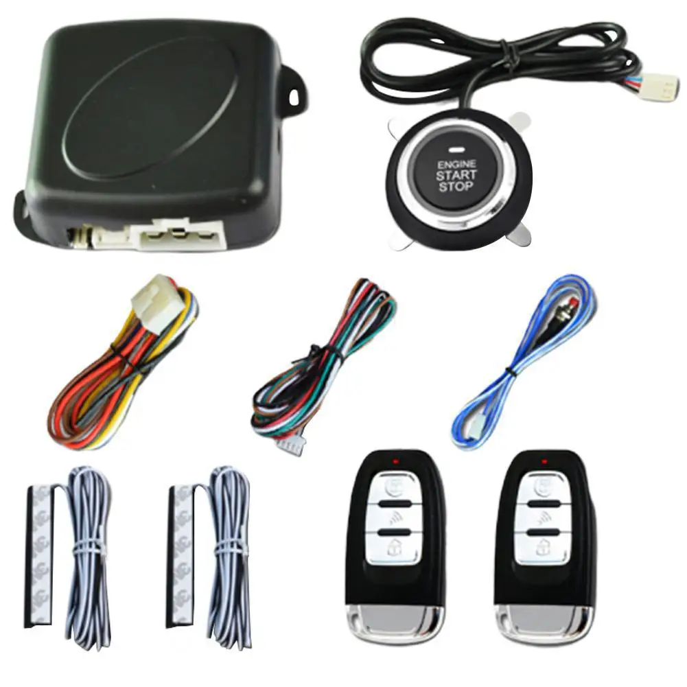 

Car PKE Keyless Entry One Button Start Modification System Remote Control Remote Strong Universal Alarm Automobile Parts