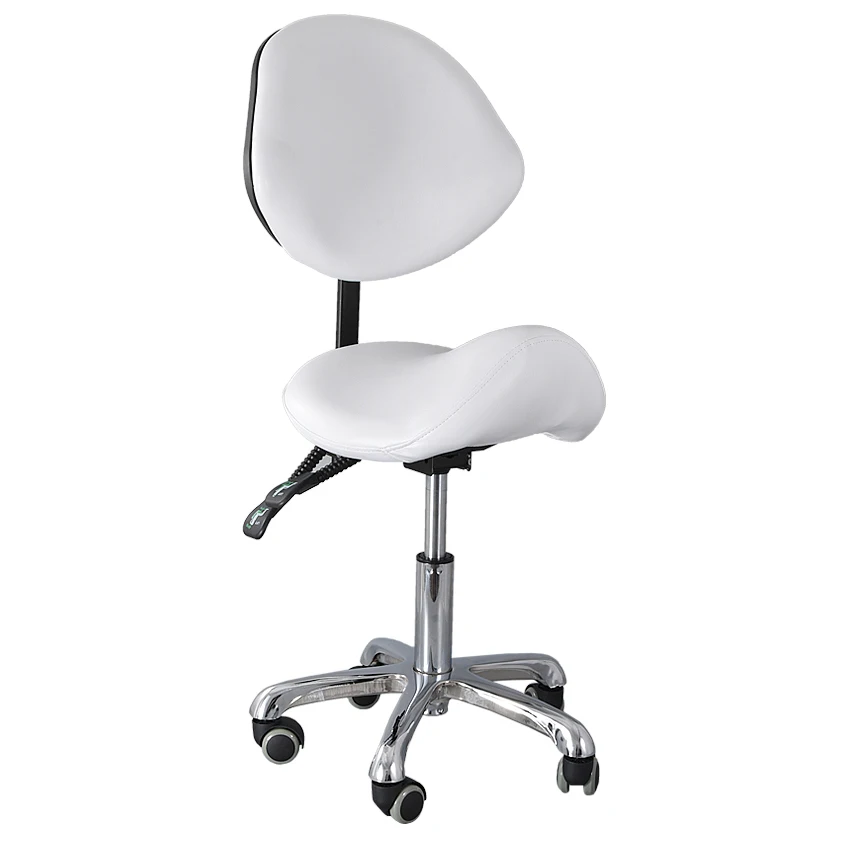 Профессиональное сиденье для косметолога регулируемое по высоте кресло