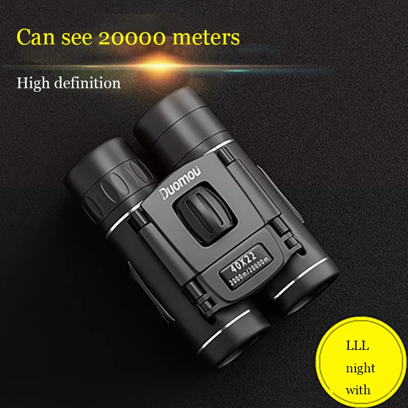Мини 40X22 бинокль высокой мощности hd Мобильный телефон ночное видение для детей