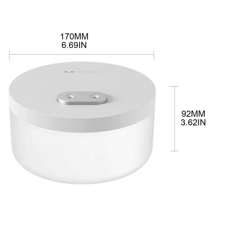 

1L Cool Mist Maker Humidifiers Quiet Air Ultrasonic Diffuser with Night Light