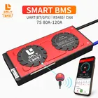 Умная Система управления аккумуляторной батареей BT Daly BMS 7S 24V Smart Bms 80A 100A 120A 7S 3,7 V Li-Ion 18650
