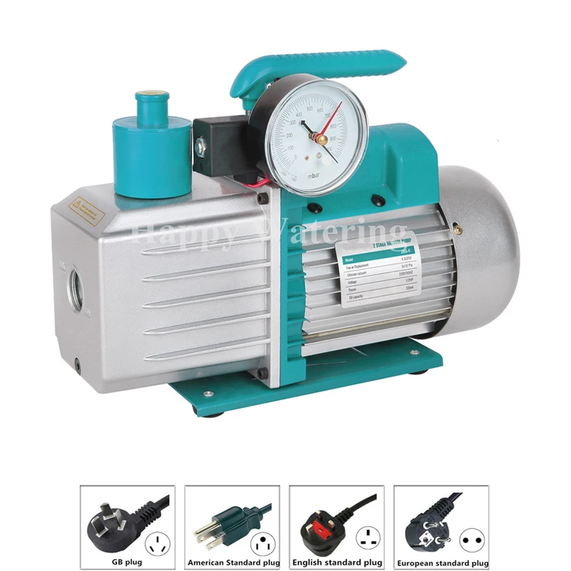 2-ступенчатый 1 5 куб ФТ/м HVAC вакуумный насос 220 В/110 В + Калибр для точного измерения