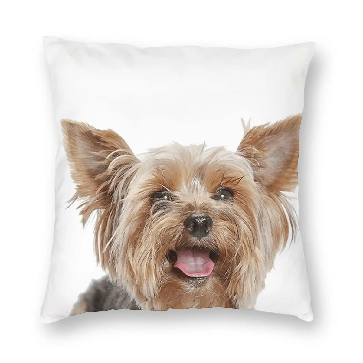 

Cute Yorkie Yorkshire Terrier Pillow Case Home Decor Dog Animal Puppy Cushions Throw Pillow for Home Double-sided Printing