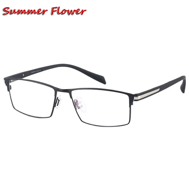 

Progressive Glass 143 mm Wide Large Prescription Glasses Frame Titanium Alloy Men Myopia Glasses Frames Top Quality Eyeglasses