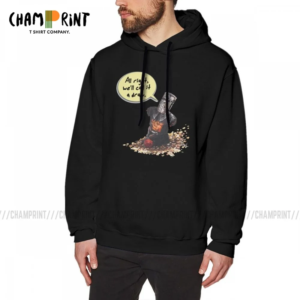 Мужская толстовка с капюшоном мы назовем это рисунком Монти питон и Святой