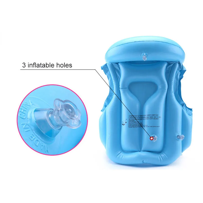 

Kids Baby Life Jackets Inflatable Swim Vest PVC Children Assisted inflatable Swimwear For Water Sport Swimming Pool Accessories