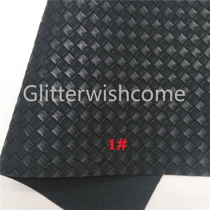 Glitterwishcome 21X29 см A4 размер винил для бантов ткачество синтетическая кожа, искусственная кожа листы для бантов, GM626A
