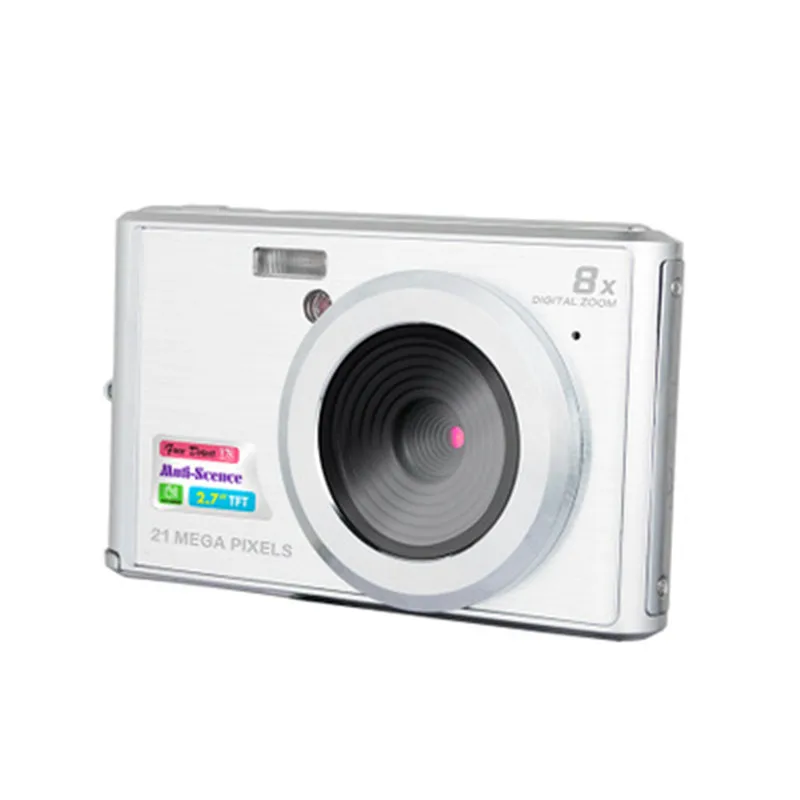 

CDC3 2.7 Inch Digital Camera TFT HD Screen 21MP CMOS 5.0MP Anti-shake 1080P Digital Video Camera with 8X Digital Zoom