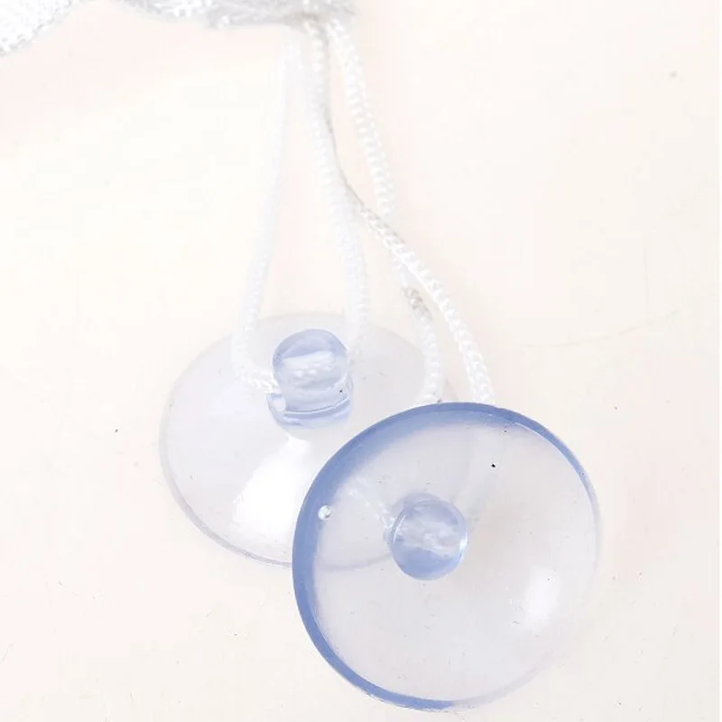 

1pc/lot Folding Baby Bathroom Hanging Mesh Bath Toy Storage Bag Net Suction Cup Baskets Shower Toy Organiser Bags YL675803