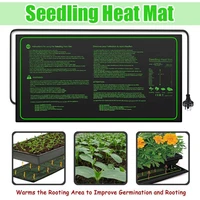 seedling heat mat 60x30cm plant seed germination propagation clone starter warm pad mat vegetable flowers garden tool supplies