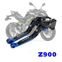 motorcycle accessories adjustable folding extendable brake clutch levers for kawasaki z900 2017 2018 2019 2020 2021 2022 z 900