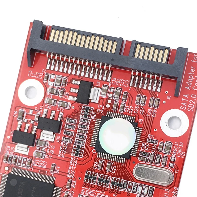 

MMC SD SDHC 2.0SATA To SD High-Speed Adapter Card SD Card To SATA Adapter HDD Secure Digital Conversion Adapter