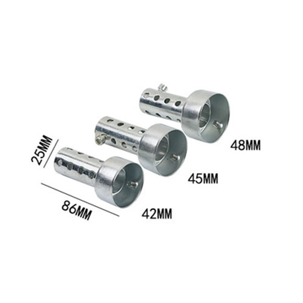 

86mm Scooter Noise Sound Eliminator Adjustable Motorcycle Exhaust Muffler Pipe Insert Baffle Tube DB Killer Silencer 42/45/48/mm