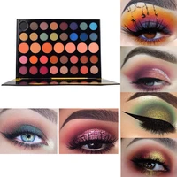 wholesale makeup eyeshadow pallete 39 color shimmer pigmented eye shadow palette make up palette makeup brushes oem odm