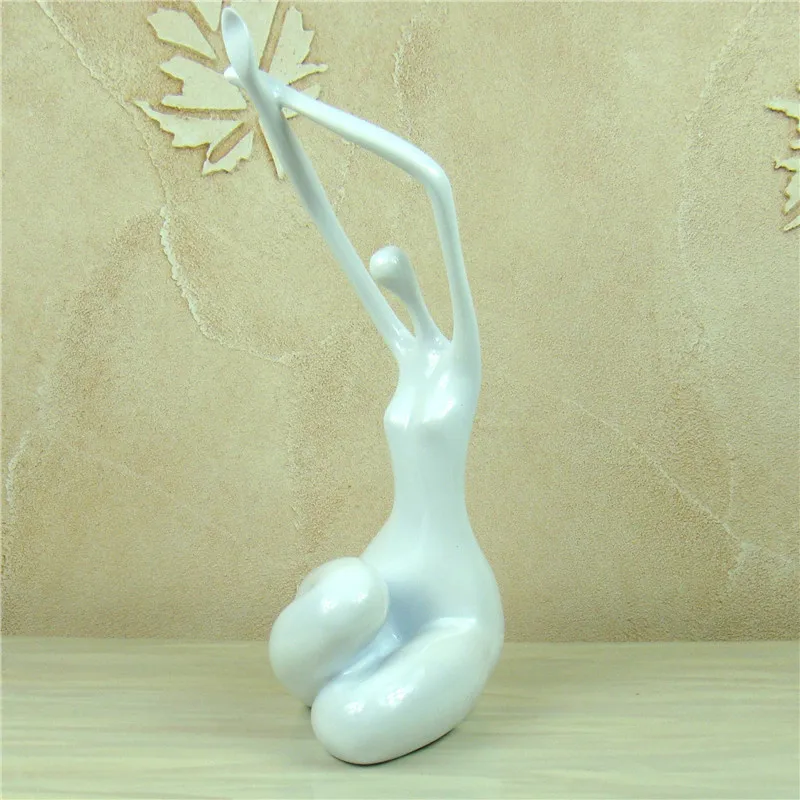 Абстрактная женская скульптура для боди-арта ручной работы из полирезины