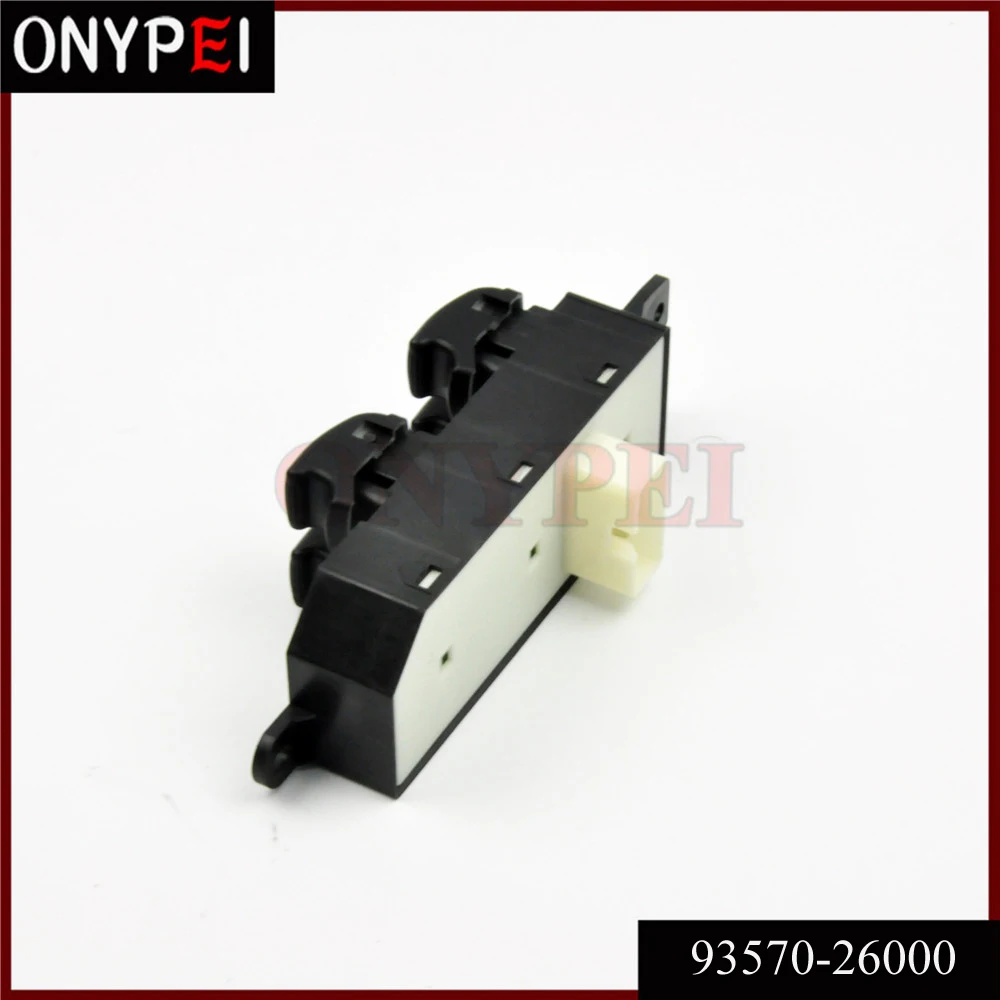 93570-26000 главный переключатель левого стекла для Hyundai Santa Fe 2 4 7 2001-2002 9357026000 |