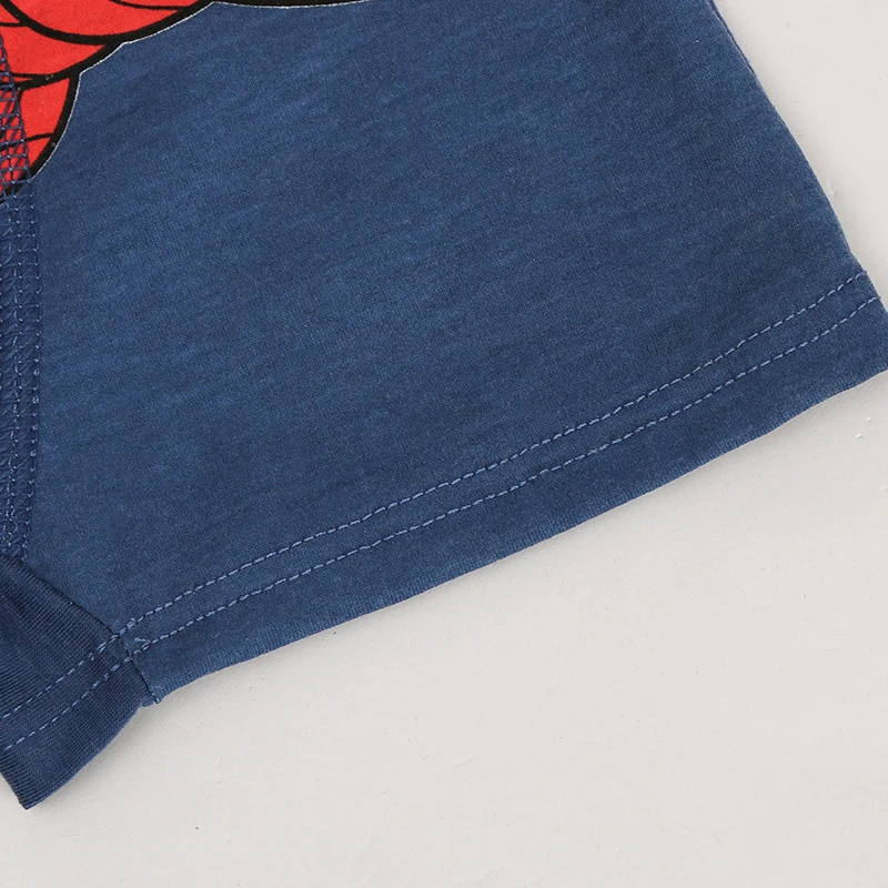 Детское нижнее белье 4 шт./лот трусы-боксеры с рисунком Человека-паука для