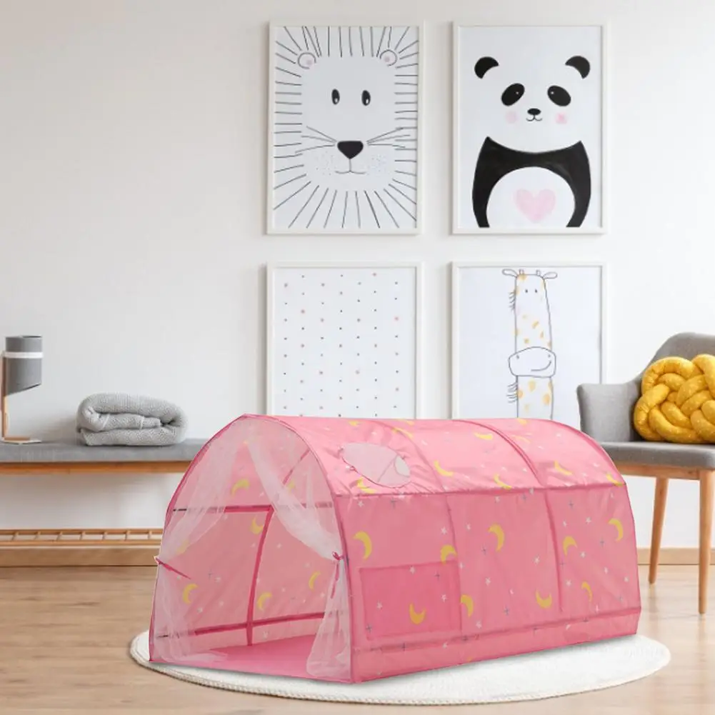 

Bed Canopy Dream Tent Kids Play Tents Pop up Playhouse for Kids Outdoor parent-child interactive toys