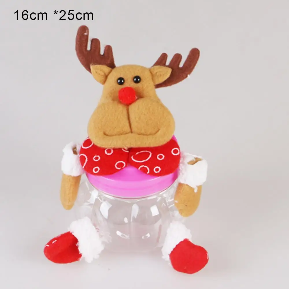 Милая Пижама с рождественским принтом пижама конфеты хранения может Декор для