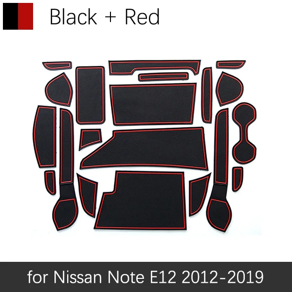 

Противоскользящий коврик для слотов для телефона, коврики для Nissan Note E12 2012 ~ 2019, аксессуары, наклейки Versa 2013 2014 2015 2016 2017 2018