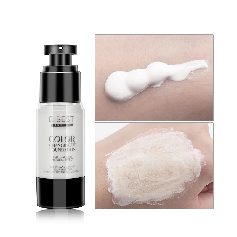 30 мл меняющая цвет основа для макияжа контроль жирности жидкость лица осветление