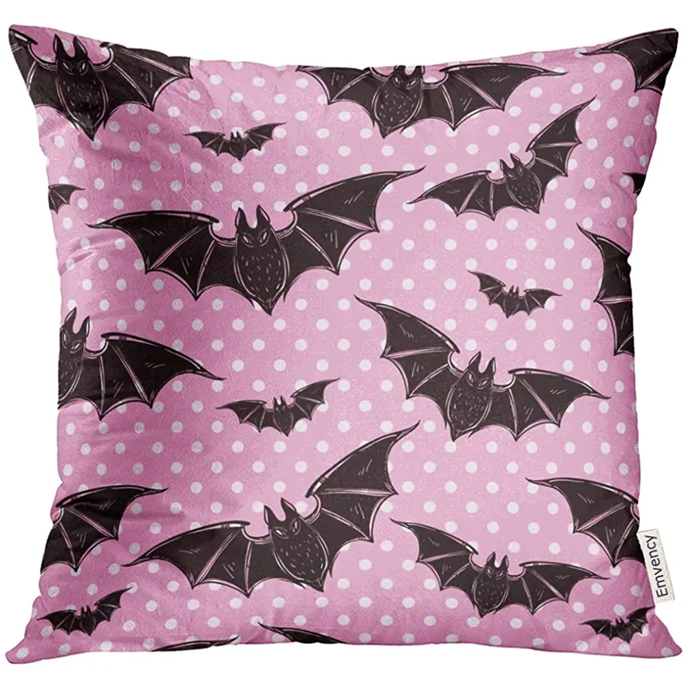 

Наволочка Golee в виде летучих мышей, праздничных символов, черного вампира