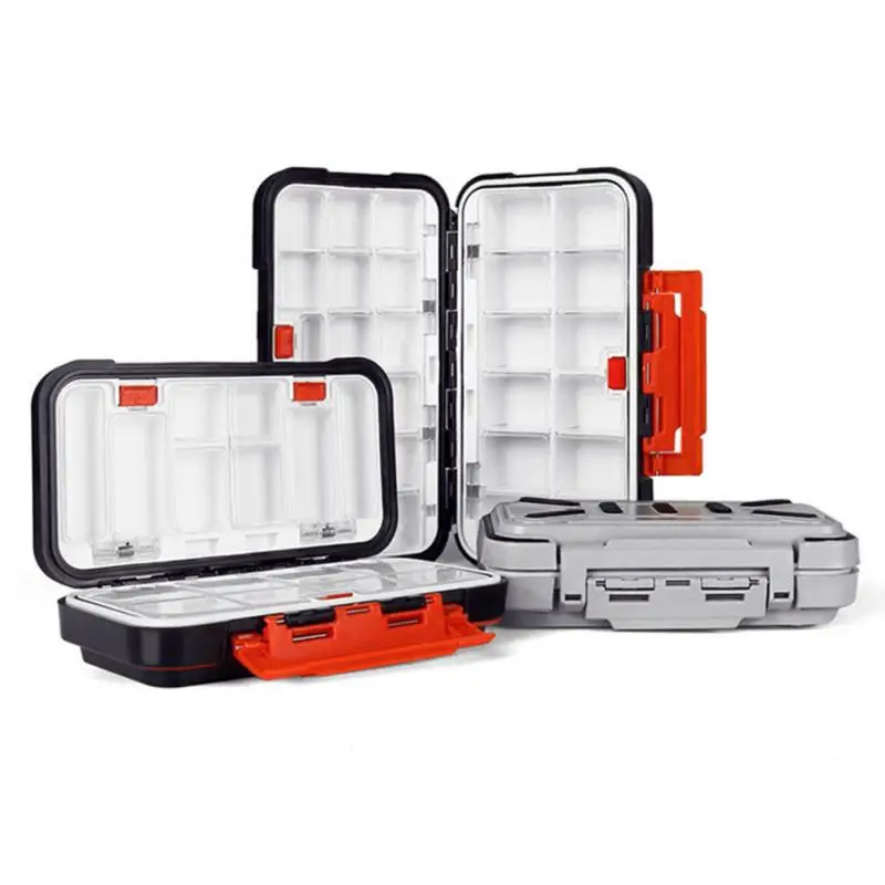 Коробка для хранения инструментов рыбалки на открытом воздухе двойная