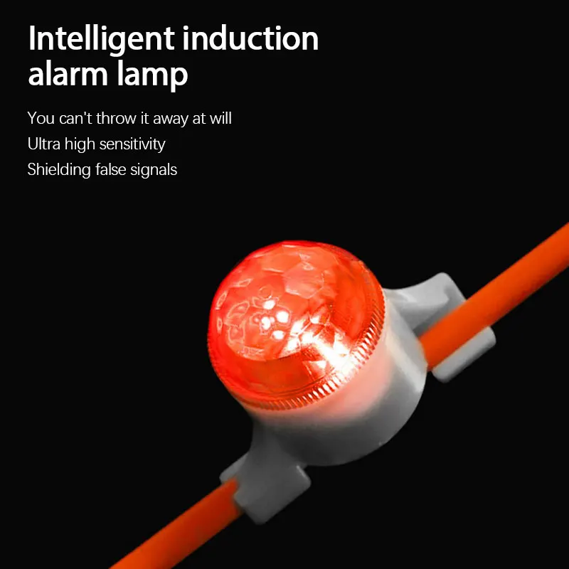 

High Sensitivity Sea Pole Warning Light Fishing Tools Sports Entertainment Fishing Alarm Sea Pole Alarm Smart Flash Sensor