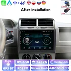 Автомобильный мультимедийный видеоплеер, Android 2G + 32G 2.5D, для Jeep Compass 2007-2009, автомобильное радио, стерео, WIFI, GPS-навигация, DVD