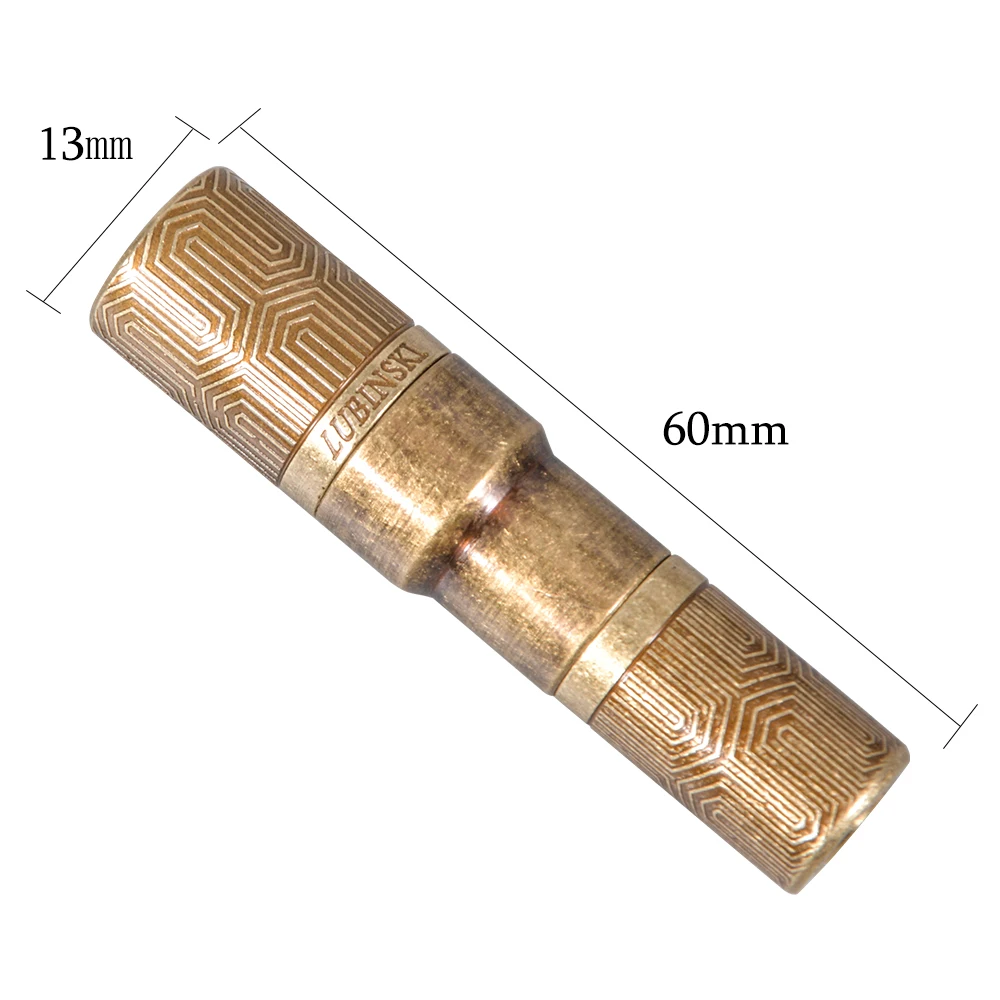 Сигаретный медный дырокол для сигар инструменты курения портативное освещение с