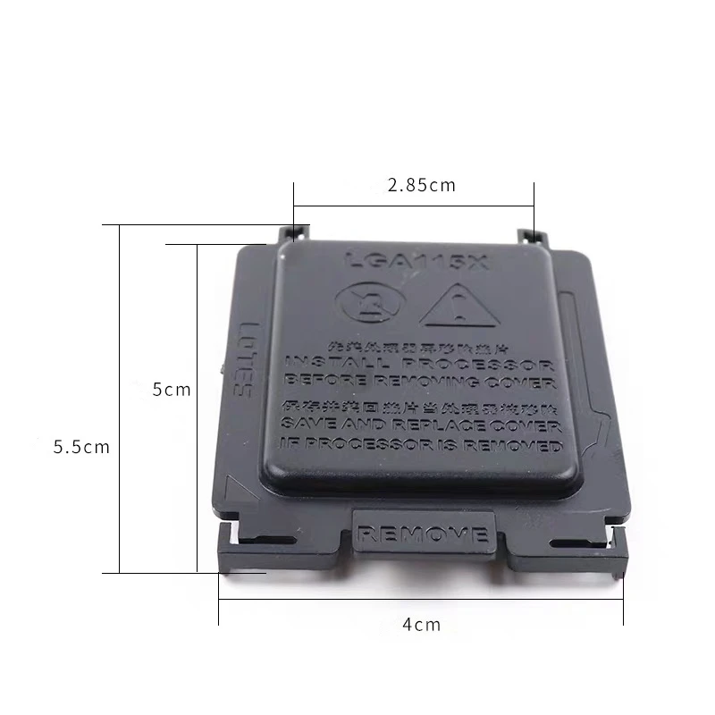 20 шт. материнская плата Процессор муфта защитная оболочка черный чехол