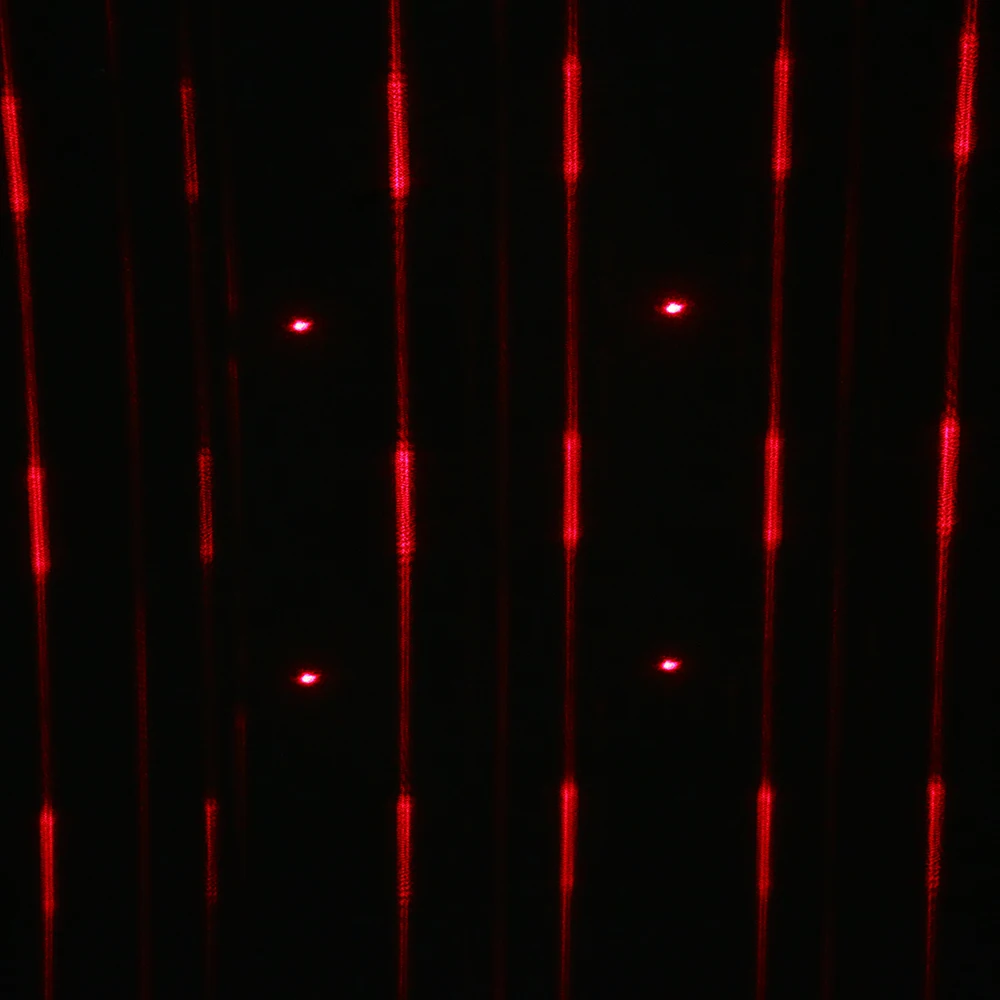 Гибкий красный Звездный метеоритный светильник автомобильная