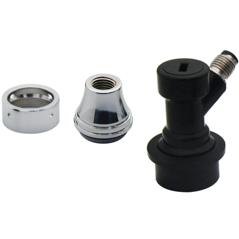 Disconnect Faucet Adapter - Ball Lock Liquid with Beer Keg 2 Pcs for Home Brewing |