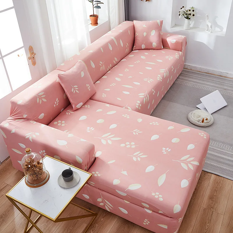 

Эластичные Чехлы для дивана, секционный розовый эластичный чехол для гостиной, домашний декор, на одно/два/три/четыре места 25