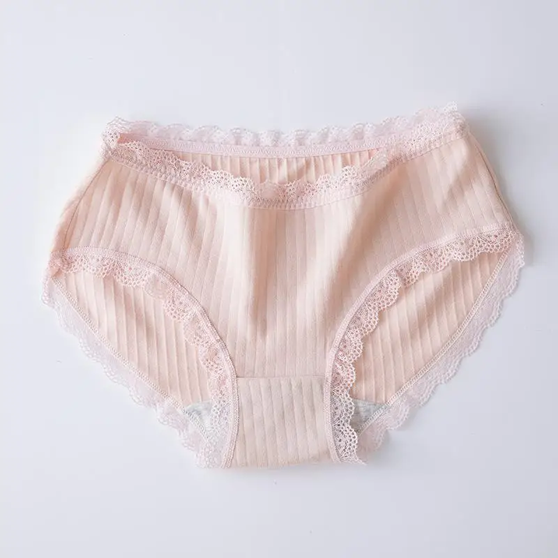 Нижнее белье, женские трусики, хлопок, majtki damskie culotte femme coton, женские сексуальные кружевные трусики с боковой стороной, victoria secret, mutande donna - Цвет: 2
