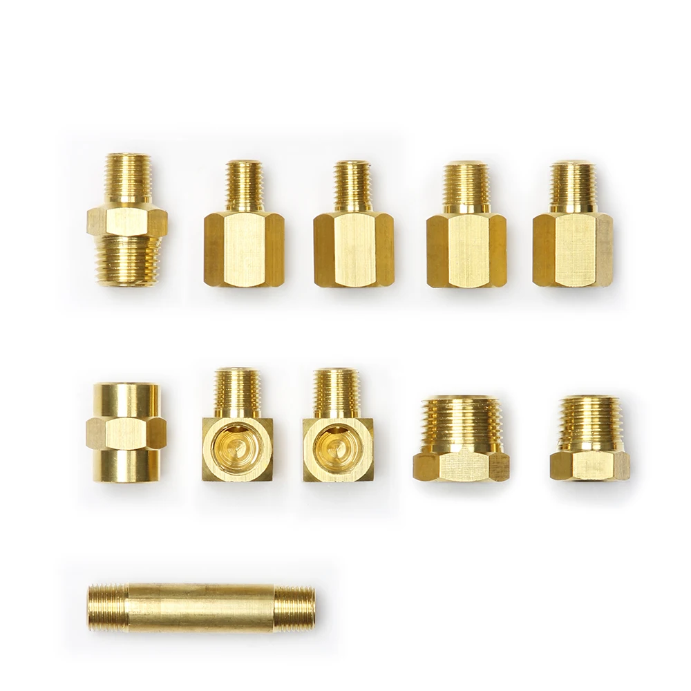 Набор для проверки давления масла и двигателя с автоматической передачей 12 шт.