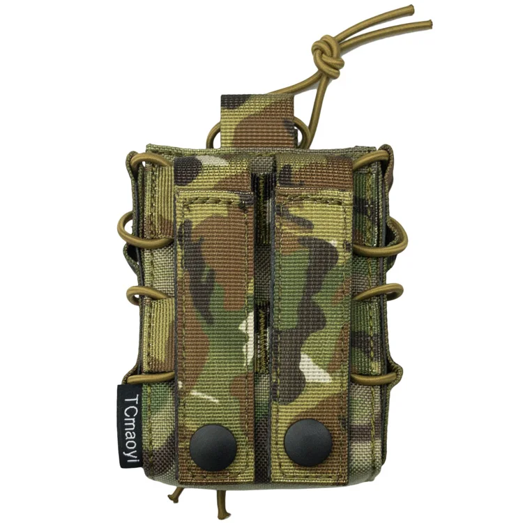 Sports Tactics Single Layer 5.56 Tool Bag Waist Seal MOLLE System Clip Bag Shape Vest Accessories Equipment Tc0142