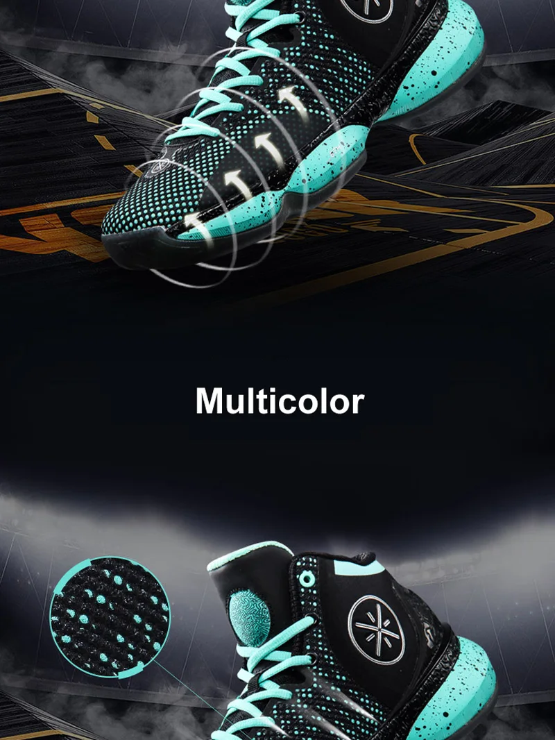 Li-Ning, мужские баскетбольные кроссовки, 6th, устойчивые кроссовки с подушкой, BOUNSE+, спортивная обувь, ABAM017, XYL291