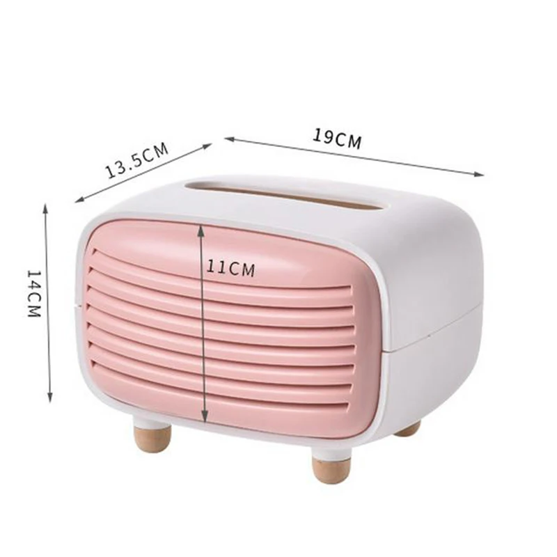 Милый радиосъемный тканевый ящик для дома офиса рабочего стола украшения