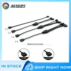 Разветвитель RGB AURA для материнской платы, 12 В5 В, с адаптером для синхронизации D-RGB, Удлинительный кабель для передачи данных для ASUS GIGABYTE MSI