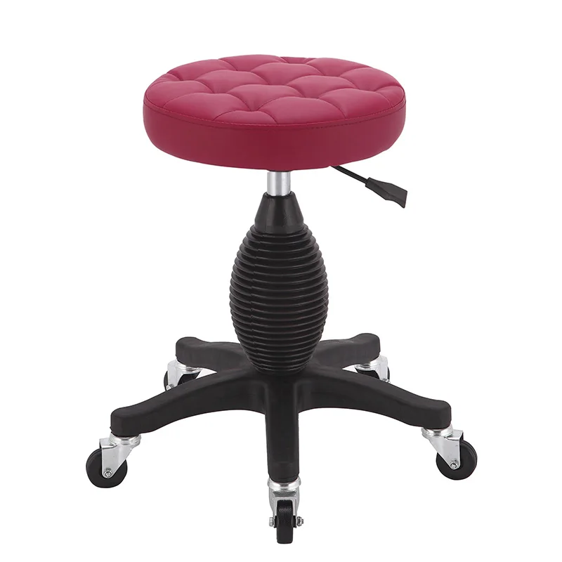 

Beauty stool lifting manicure chair work bench bar stool barbershop hairdressing chair rotating makeup stool