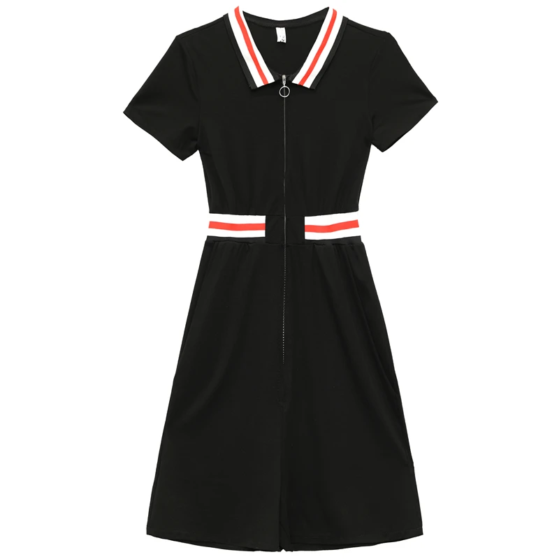 Женский комбинезон с коротким рукавом офисный слитный шортами лето 2020 | Женская