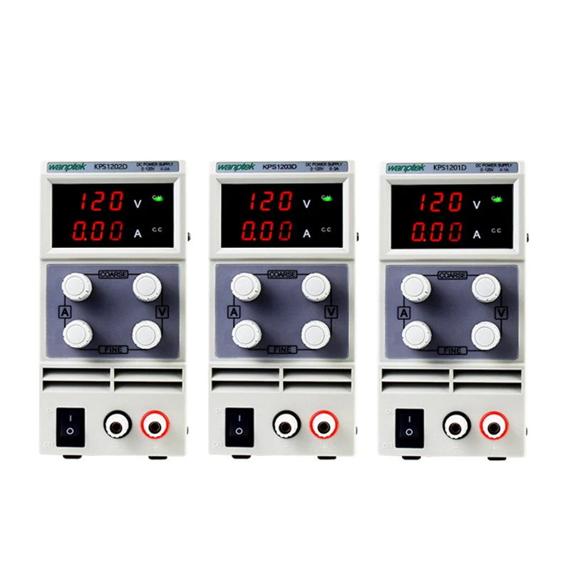 Регулируемый источник питания постоянного тока KPS1203D 1202D 1201D лабораторный с