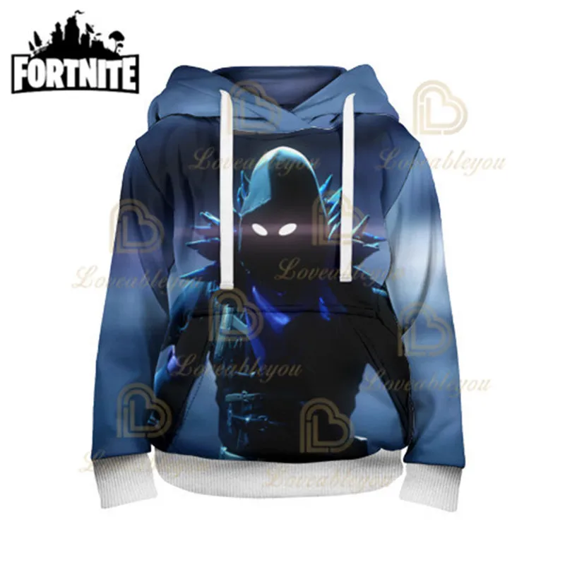 

Fortnite Battle Royale Victory Children Cute Jacket Game Hoodie Sweatshirt Men Clothing Harajuku Kids Hero Child Tops Boys Girls