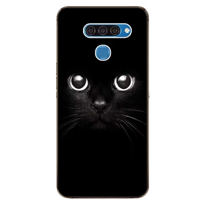 Для LG Q60 чехол роскошный чехол из ТПУ и силикона чехол s для LG K50 Телефон задняя крышка для LG Q 60 Funda Coque для LG V50/V50 ThinQ - Цвет: m6